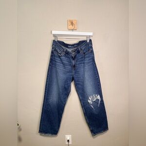 Old Navy Women's Boyfriend Jeans - Blue